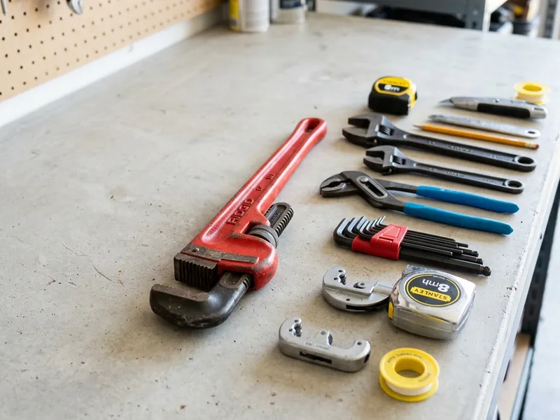 Professional plumbers in Vail, IA equipped with top-tier tools for residential and commercial plumbing services.